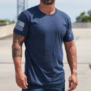 Navy Plain T-Shirt