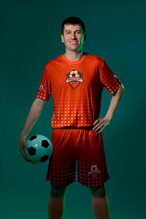 Abstract Soccer Jersey
